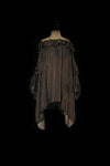 Mutedance 24 Spring/Summer Silk Wide Shoulder Top Series MD-MD24SS50-SHENHE PM117 sepia